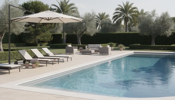 L'aménagement d'une piscine coque avec plage conviviale : le choix design 2026